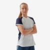 Kipsta Voetbalshirt Dames 900 Regular Fit Wit -Voetbal Sport Mode voetbalshirt dames 900 regular fit wit