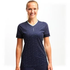 Kipsta Voetbalshirt Dames F500 Blauw Limited Edition -Voetbal Sport Mode voetbalshirt dames f500 blauw limited edition 3