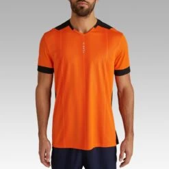 Kipsta Voetbalshirt F500 Oranje 8 Kipsta Voetbalshirt F500 Oranje -Voetbal Sport Mode voetbalshirt f500 oranje 1