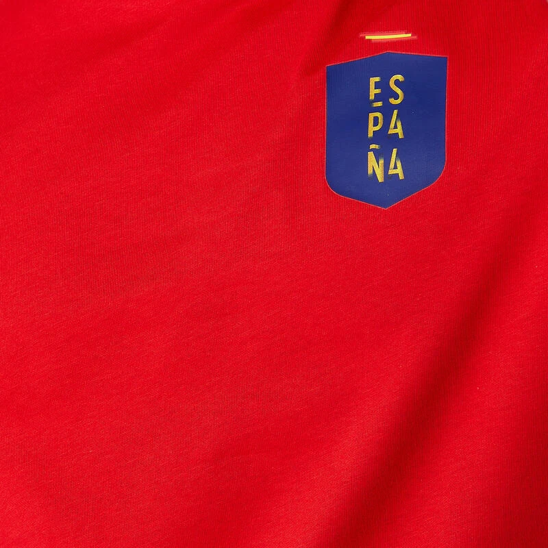 Kipsta Voetbalshirt Spanje Heren FF100 WK 2022 6 Kipsta Voetbalshirt Spanje Heren FF100 WK 2022 - Afbeelding 4