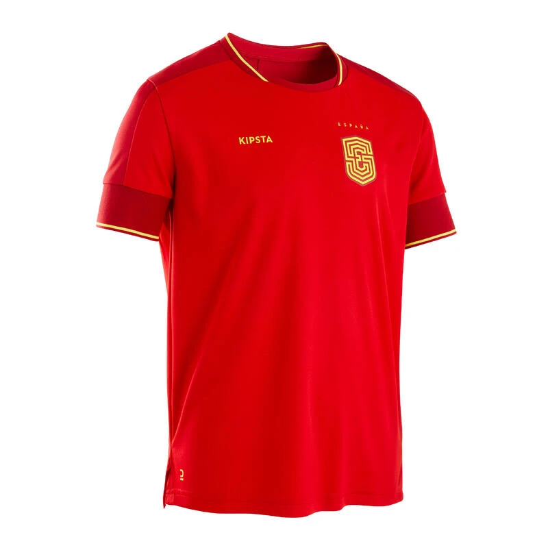Kipsta Voetbalshirt Spanje Kind FF500 2022 3 Kipsta Voetbalshirt Spanje Kind FF500 2022