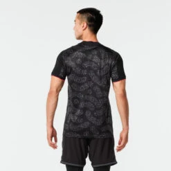 Kipsta Voetbalshirt Viralto II Zwart/grijs/roze -Voetbal Sport Mode voetbalshirt viralto ii zwartgrijsroze 2