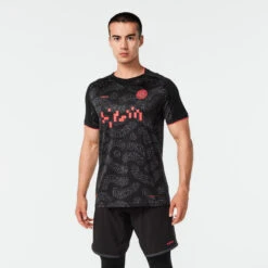 Kipsta Voetbalshirt Viralto II Zwart/grijs/roze