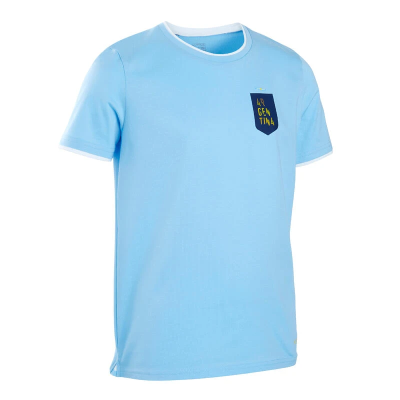 Kipsta VOETBALSHIRT VOOR KINDEREN ARGENTINIË FF100 2022 3 Kipsta VOETBALSHIRT VOOR KINDEREN ARGENTINIË FF100 2022