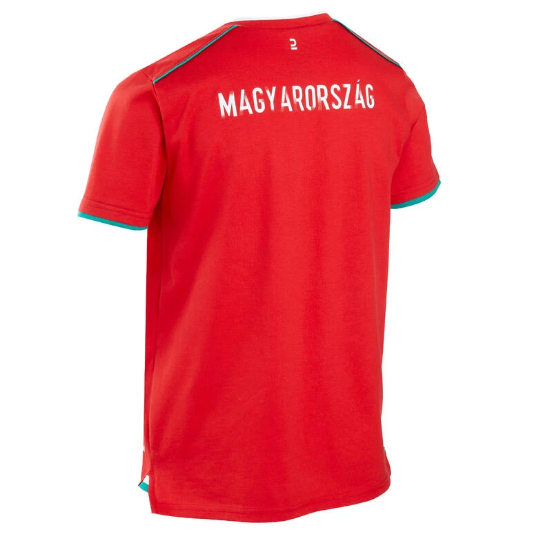 Kipsta VOETBALSHIRT VOOR KINDEREN HONGARIJE FF100 2024 4 Kipsta VOETBALSHIRT VOOR KINDEREN HONGARIJE FF100 2024 - Afbeelding 2