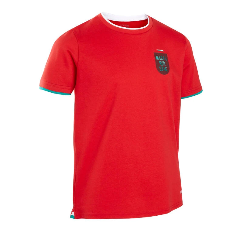 Kipsta VOETBALSHIRT VOOR KINDEREN HONGARIJE FF100 2024 3 Kipsta VOETBALSHIRT VOOR KINDEREN HONGARIJE FF100 2024