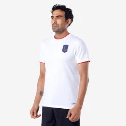Kipsta VOETBALSHIRT VOOR VOLWASSENEN ENGELAND FF100 2022 10 Kipsta VOETBALSHIRT VOOR VOLWASSENEN ENGELAND FF100 2022 -Voetbal Sport Mode voetbalshirt voor volwassenen engeland ff100 2022 3