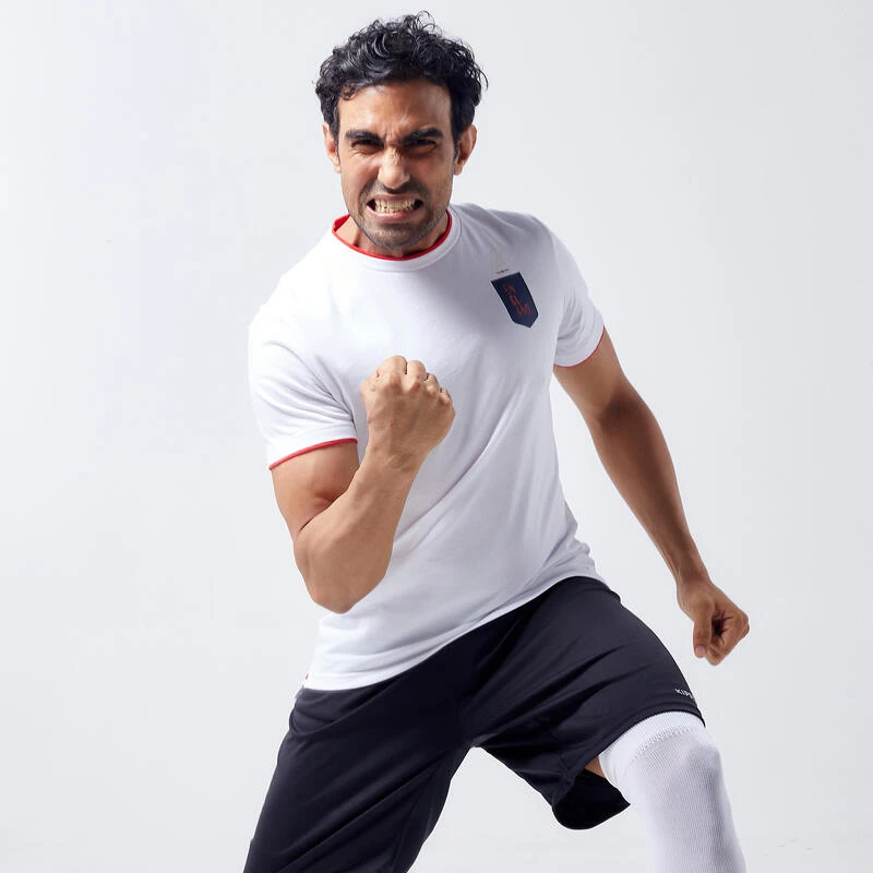 Kipsta VOETBALSHIRT VOOR VOLWASSENEN ENGELAND FF100 2024 16 Kipsta VOETBALSHIRT VOOR VOLWASSENEN ENGELAND FF100 2024 - Afbeelding 14