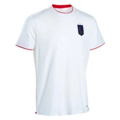 Kipsta VOETBALSHIRT VOOR VOLWASSENEN ENGELAND FF100 2024