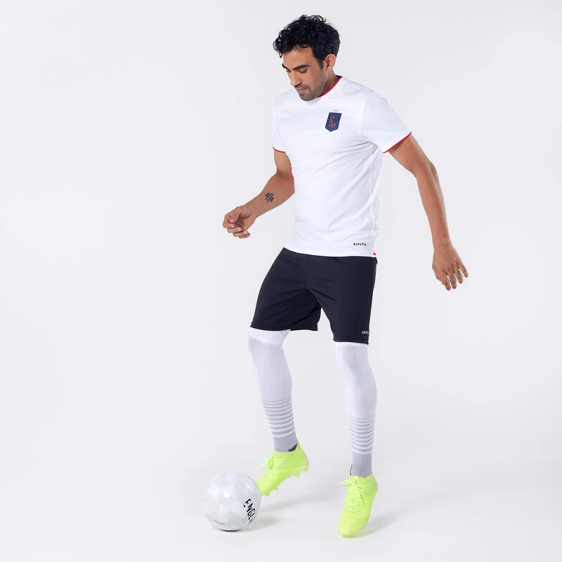 Kipsta VOETBALSHIRT VOOR VOLWASSENEN ENGELAND FF100 2024 11 Kipsta VOETBALSHIRT VOOR VOLWASSENEN ENGELAND FF100 2024 - Afbeelding 9