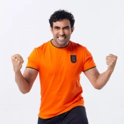 Kipsta Voetbalshirt Voor Volwassenen Nederland FF100 2024 -Voetbal Sport Mode voetbalshirt voor volwassenen nederland ff100 2024 11