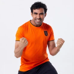 Kipsta Voetbalshirt Voor Volwassenen Nederland FF100 2024 -Voetbal Sport Mode voetbalshirt voor volwassenen nederland ff100 2024 13