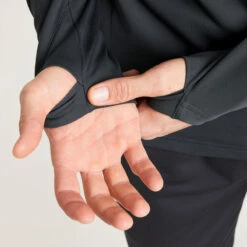 Kipsta Voetbalsweater Met Halve Rits VIRALTO CLUB Anthraciet En -Voetbal Sport Mode voetbalsweater met halve rits viralto club anthraciet en rood 2