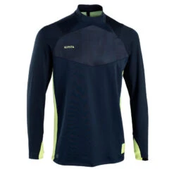 Kipsta Voetbalsweater Met Halve Rits Voor Volwassenen TRAXIUM