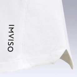 Kipsta Zaalvoetbalbroekje Heren Wit -Voetbal Sport Mode zaalvoetbalbroekje heren wit 4