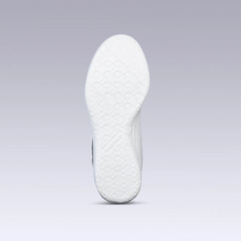 Kipsta Zaalvoetbalschoenen Kind Futsal 100 Klittenband Wit 6 Kipsta Zaalvoetbalschoenen Kind Futsal 100 Klittenband Wit - Afbeelding 4