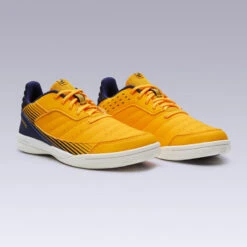 Kipsta Zaalvoetbalschoenen Junior Eskudo 500 15 Kipsta Zaalvoetbalschoenen Junior Eskudo 500 -Voetbal Sport Mode zaalvoetbalschoenen voor kinderen eskudo 500 geel blauw 13