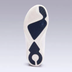 Kipsta Zaalvoetbalschoenen Voor Kinderen Eskudo 500 -Voetbal Sport Mode zaalvoetbalschoenen voor kinderen eskudo 500 geel blauw 3