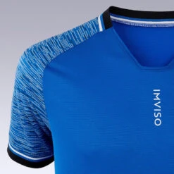 Kipsta Zaalvoetbalshirt Voor Heren 18 Kipsta Zaalvoetbalshirt Voor Heren -Voetbal Sport Mode zaalvoetbalshirt voor heren blauw 4