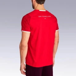 Kipsta Zwitserland Voetbalshirt FF100 Heren Supportershirt EK 2020 Rood -Voetbal Sport Mode zwitserland voetbalshirt ff100 heren supportershirt ek 2020 rood 2
